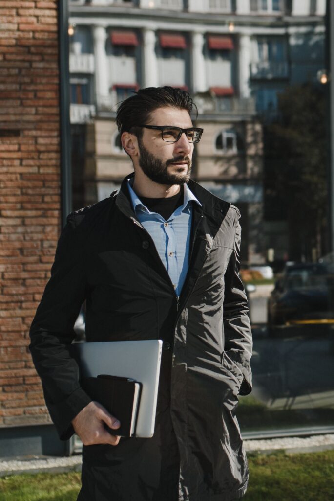 Creative professional managing their business